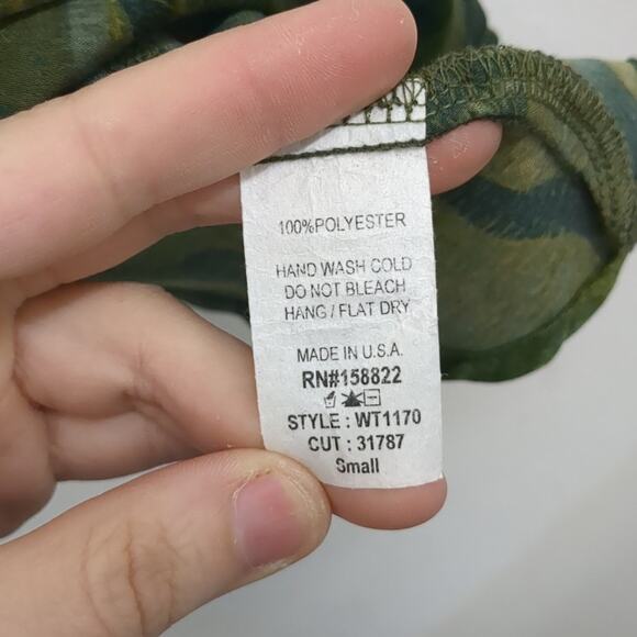 Wanderlux Camo Print Women's Tank Top size Small - Picture 5 of 6